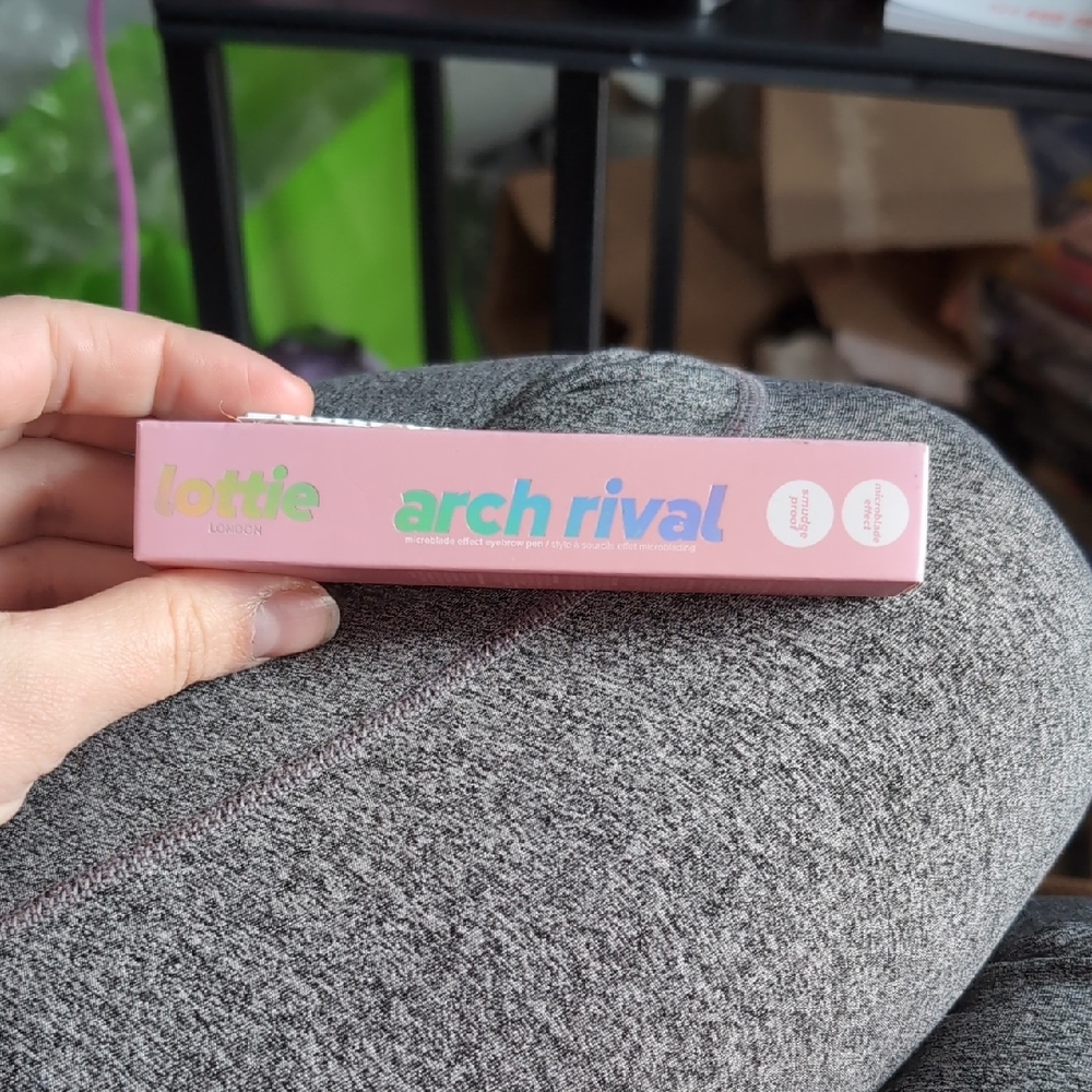 Lottie London Arch Rival Microblade Effect Eyebrow Pen- Ebony